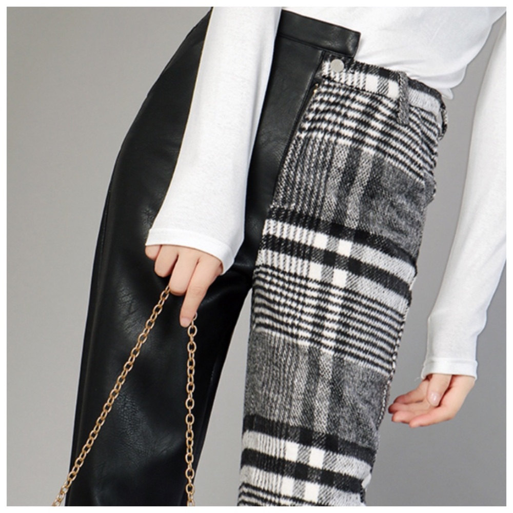Annla Cashmere Vegan Leather Pants - Picture 6 of 10